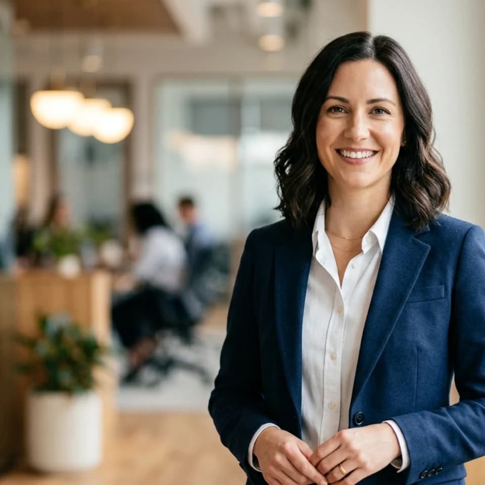 Warm Team Bio Portrait preview generated with Pixshop