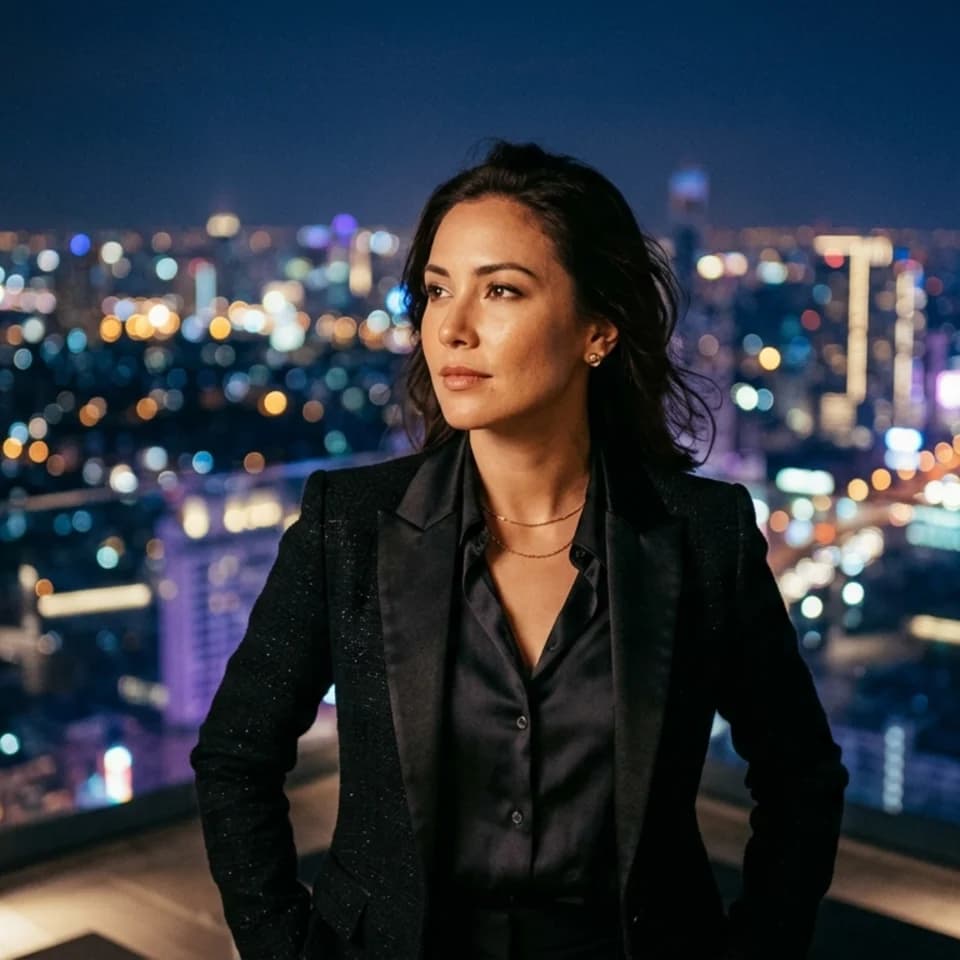 City Lights preview generated with Pixshop